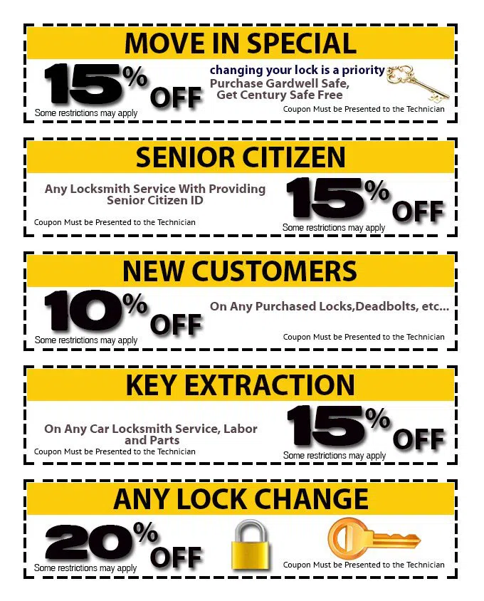 Security Locksmith Services Fort Worth, TX 817-357-4973 - coupon-img
